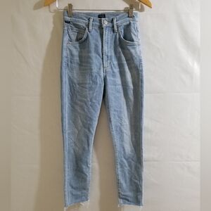 Citizens Of Humanity Women's Size 24 Chrissy Uber High Rise Skinny Jeans